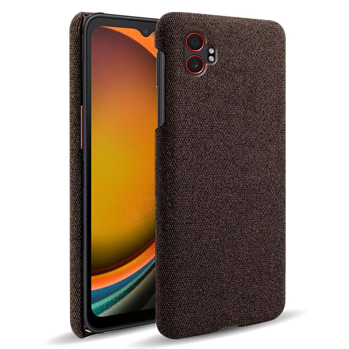 

Для Samsung Galaxy XCover7 Pro Чохол для телефону Текстура тканини Захисний PC Задня кришка проти подряпин