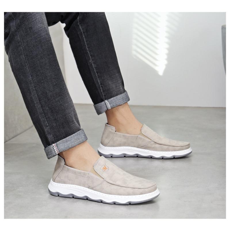 Moda Scarpe di stoffa Old Beijing da uomo 2024 nuove scarpe singole casual autunnali confortevoli in tela lavata scarpe da uomo alla moda e versatili