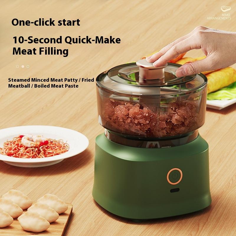 Küchen Multifunktionale Kochmaschine Kabelloser Elektrischer Fleischwolf Haushalt Knoblauchstampfer Babynahrung Maschine Knoblauchrührer