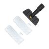 Steamer Cleaner Replacement Accessories Kit Foldable Handheld Nozzle With Microfiber Cloths For Hard Surfaces Cleaning