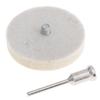2 Inch T-shaped White Wool Polishing Wheel Mirror Polishing Buffer Cotton Pad