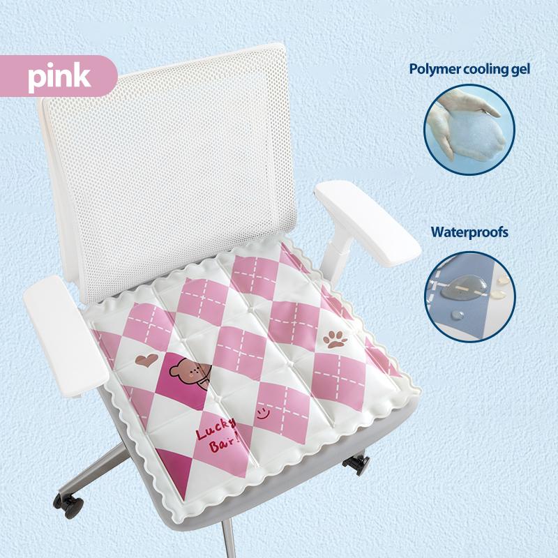 Little Bear Gel Ice Pad Cushion Office Long-term Seat Cushion Student Water Cushion Ice Pillow Summer Fart Pad Ice Pack Cushion
