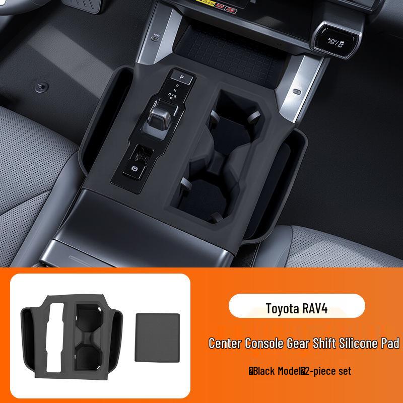 Silicone Non-Slip Mat for Toyota RAV4/Wildlander Center Console Storage, 26 Models