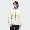 adidas Originals Trefoil Giacca Sherpa con Zip Intera Uomo Capispalla Bianco EE0309