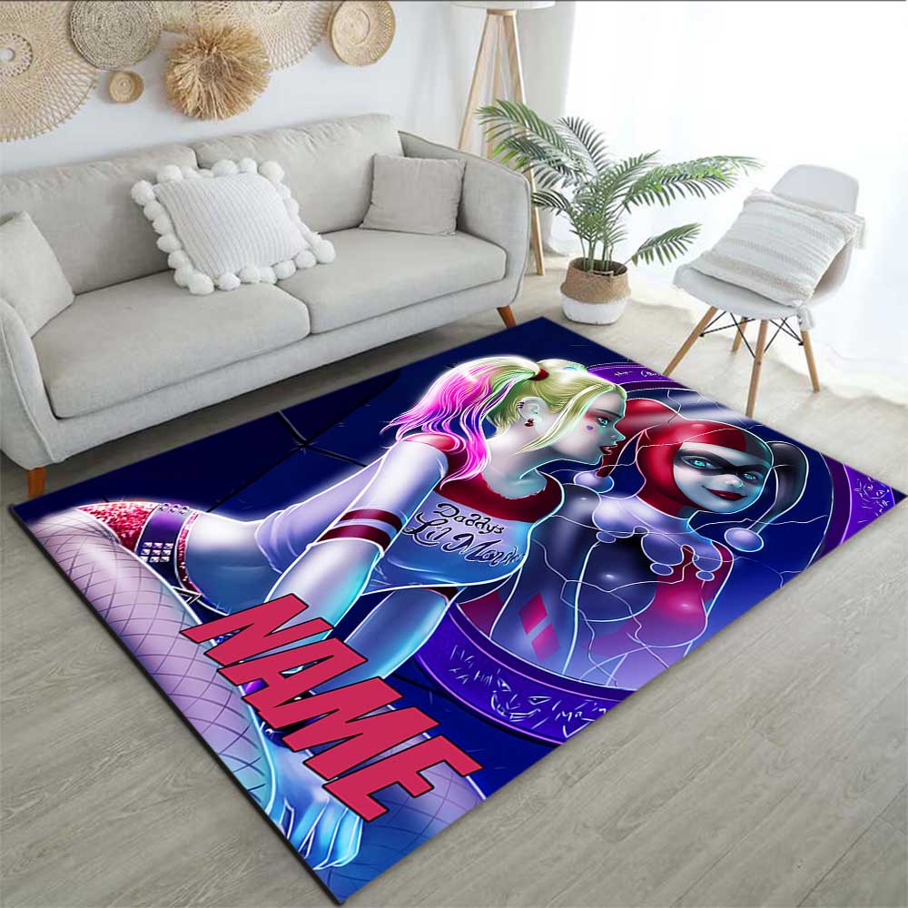 Warnermedia (15) Customize your name rug, office chair cushion, home bedroom living room gift.