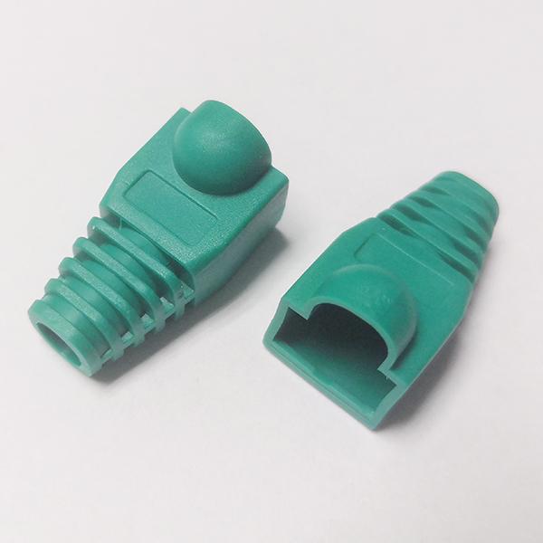 RJ45 CAT6 CAT5e Adapter Cap Ethernet Network Cable Connector Plugs RJ45 Caps Cat 5 protective Sleeve Multicolour 50 100pcs/lot