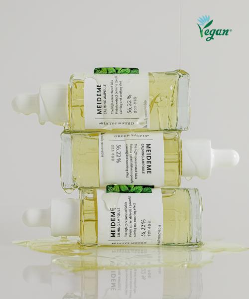 Green Salvia and Gombo Napa Cabbage Soothing Ampoule 50ml