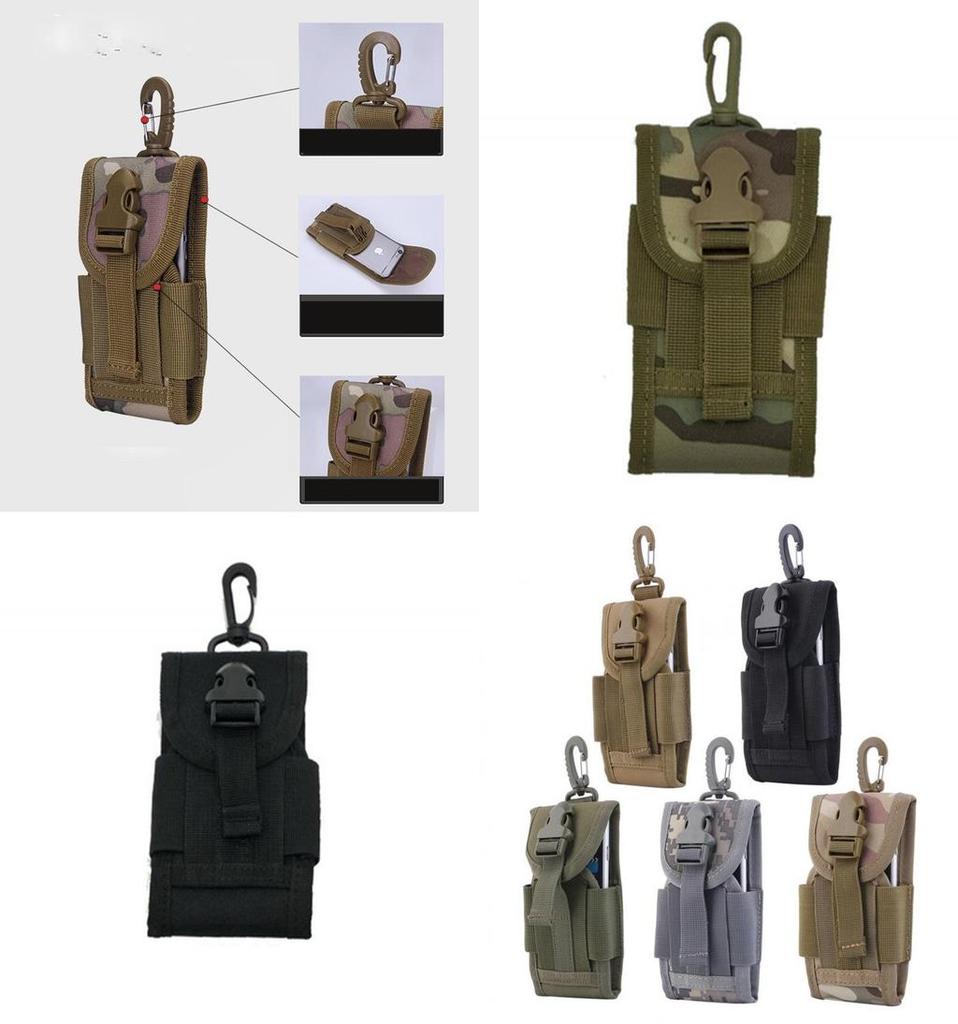 Robuste 5,5 Zoll Armee Taktische Tasche für Handy Haken Abdeckung Beutel Hülle Langlebig