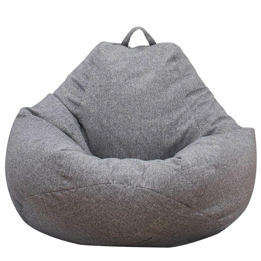 Large Bean Bag Lazy Seat Chair Sofa Inner Liner Cover Couch Soft Fluffy Breathable Adult Child Tatami  Decorative No Padding