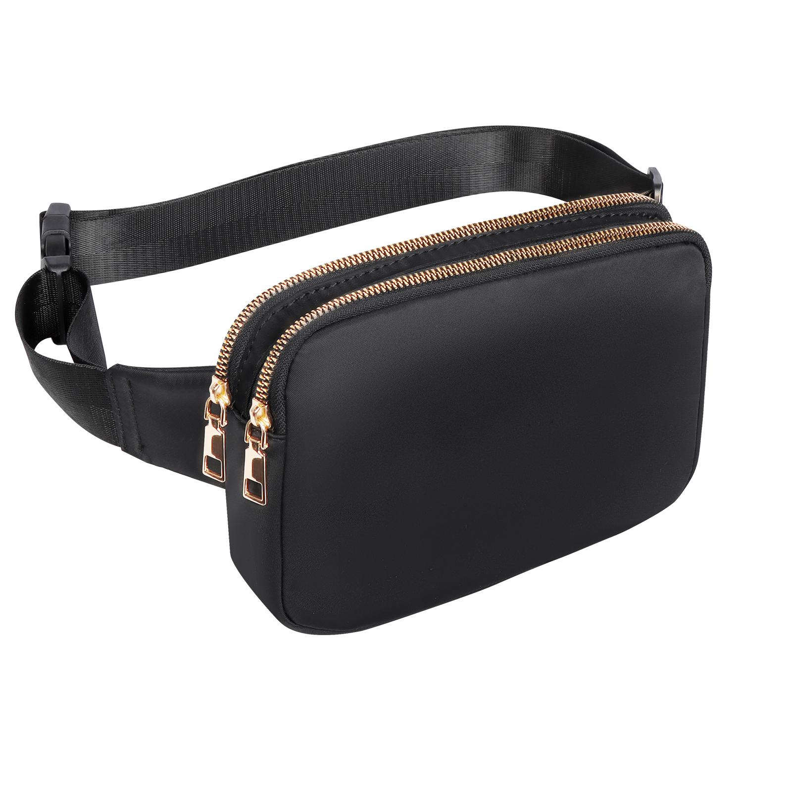 Buylor Маленькая женская поясная сумка, модная поясная сумка на молнии, спортивная сумка на плечо, водонепроницаемая сумка через плечо, поясные сумки