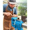 Leather Grill Work Apron with Tool Pockets ~ Adjustable Up To XXL for Men & Women ~ Leather Tool Apron