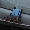 Multi-Function Car Storage Box Self-Adhesive Organizer for Phone Cards Wallet Dashboard Tray for Vehicle Home Office