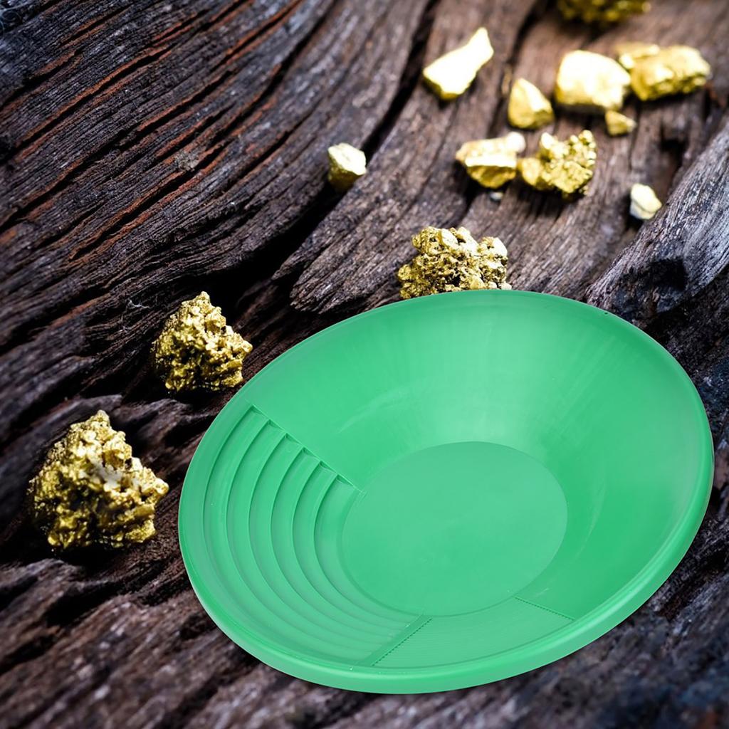 Plastic Gold Pan Basin for Mining Dredging Prospecting River Panning Gold Rushing