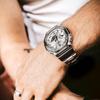 Casio G-shock G-Steel GM-2110D-7A Stainless Steel Silver Dial Sport Watch