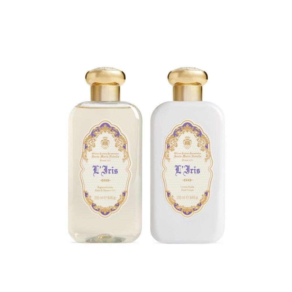 

santa maria novella (set) body duo light package iris 250ml