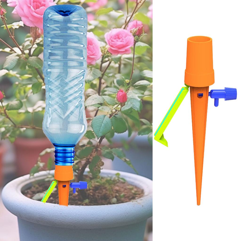10pcs SelfWatering Spikes Automatic Stakes For Indoor Outdoor Plant With Easy Adjustment Valve Garden Irrigation System