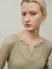 Reply Ribbed Layered Cardigan Set_Green