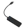 Versatility 4Port USB3.0 Hub USB Splitter for Computers and TVs for Office Study Entertainment Use Highly Speed USB Hub