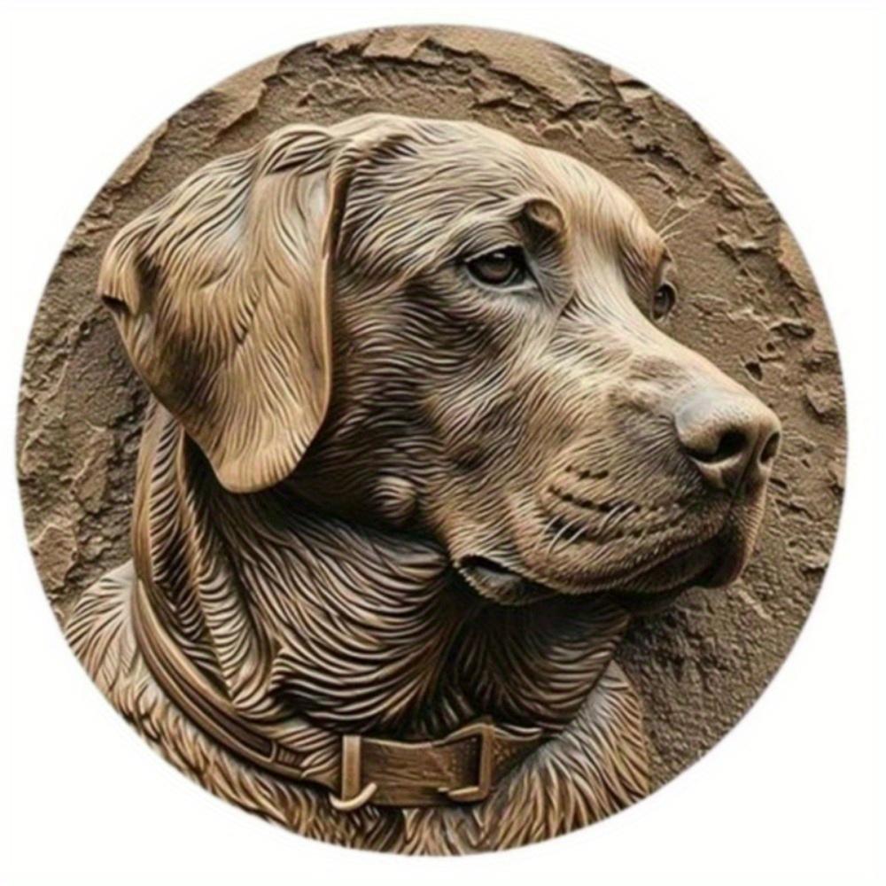 1 szt. 2d płaski okrągły drewniany znak- 20 cm sypialnia sztuczna rzeźba lodowa dekoracja okna wieniec znak dekoracja prezent Shih Tzu motyw dekoracja