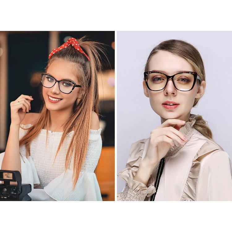 MEETSUN Blue Light Blocking Glasses for Women Anti Eyestrain Filter Blue Ray Oversized Computer Game Glasse