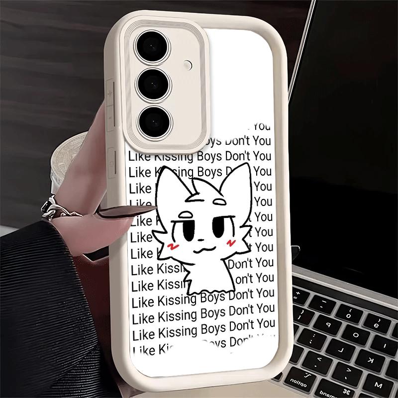 Phone Case for Samsung Galaxy A17 A16 A15 A14 A13 Cute B-Boykisser Catoon A56 A36 A26 A55 A35 A25 A54 A34 A24 A53 A33 A23 A07 A0
