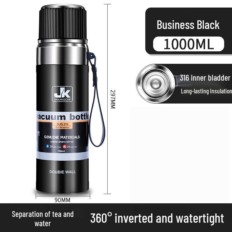 Junjia DH 316 Stainless Steel Insulated Tea Bottle 1000ml