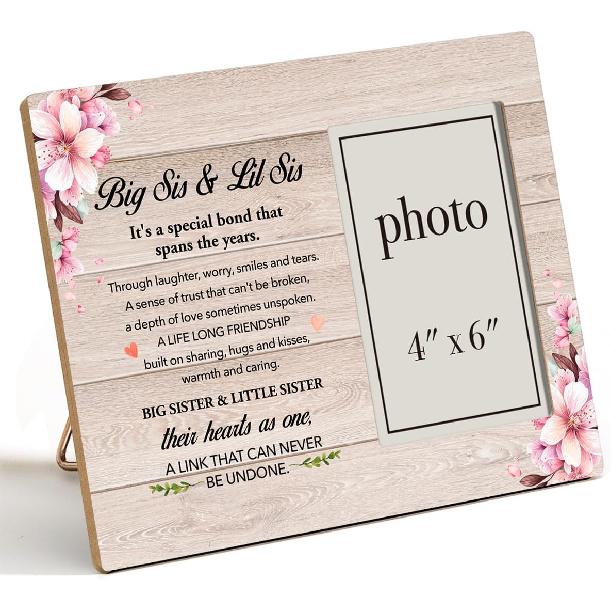 Pet Memorial Gifts - Wooden Photo Frame, Sympathy Gift for Loss of Dog or Cat (4x6 Inches)