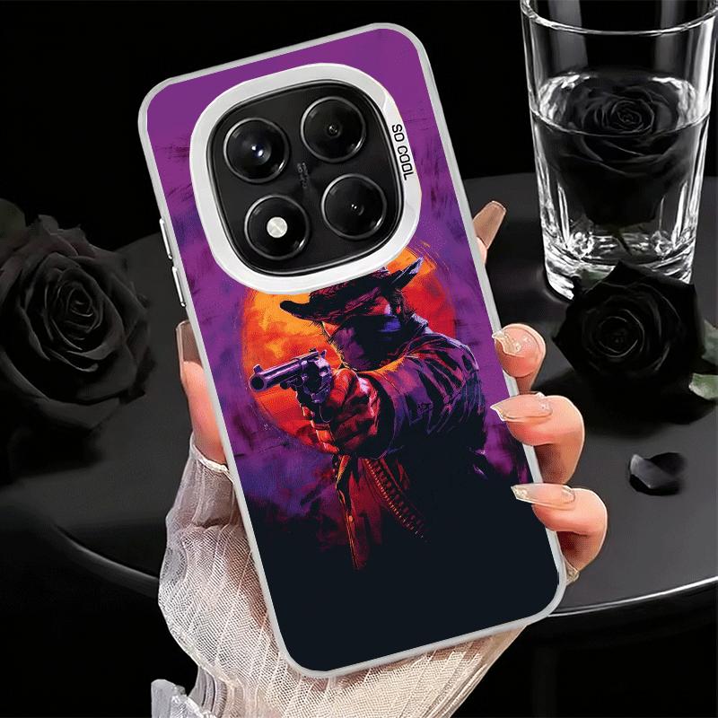 Red Dead R-Redemption Soft Phone Case for Xiaomi Redmi Note 13 14 15 Pro Plus 12S 12 11S 11 11T 10S 10 Shockproof Cover Back She