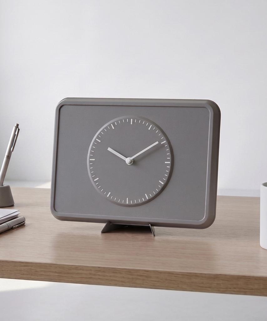 Peniche Platz Wanduhr Stille Wanduhr 5 Farben