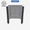 For ZEEKR 7x 2024 2025 2026 Center Console Wireless Charging Rubber Pad Mat Car Interior Modification Accessories