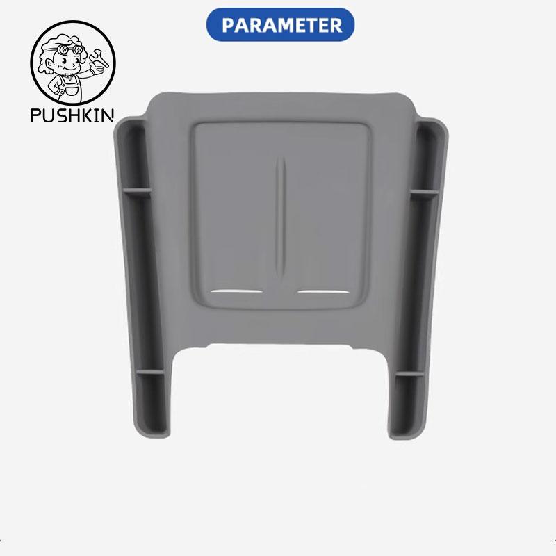 For ZEEKR 7x 2024 2025 2026 Center Console Wireless Charging Rubber Pad Mat Car Interior Modification Accessories