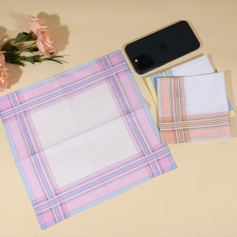 

Хлопковые квадратные носовые платки GLO-STORY унисекс (3-Pack) 29x29cm