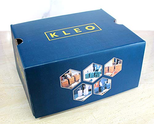 KLEO Steinmörser & Stößel (Extra klein) Ingwer, Medizinische Tablettenmühle Zerstoßer - (3 Zoll) (Braun)