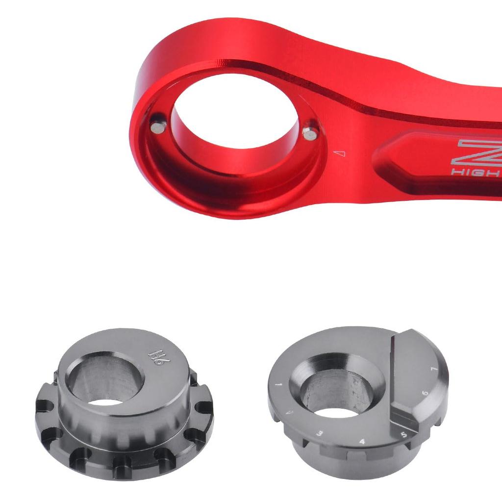 ZETA RACING Adjustable Link Blue Dirt Freak F4114 WR250R/X '07-17