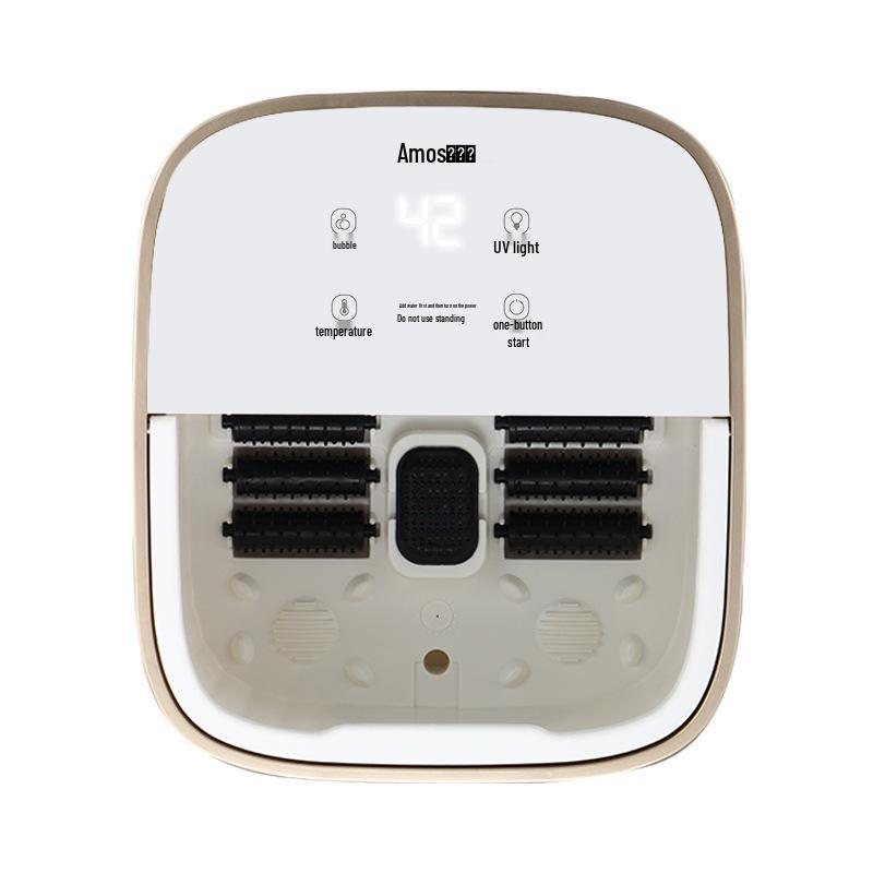 Amos Smart APP-Controlled Foot Bath Tub with UV Sterilization and Massage Function