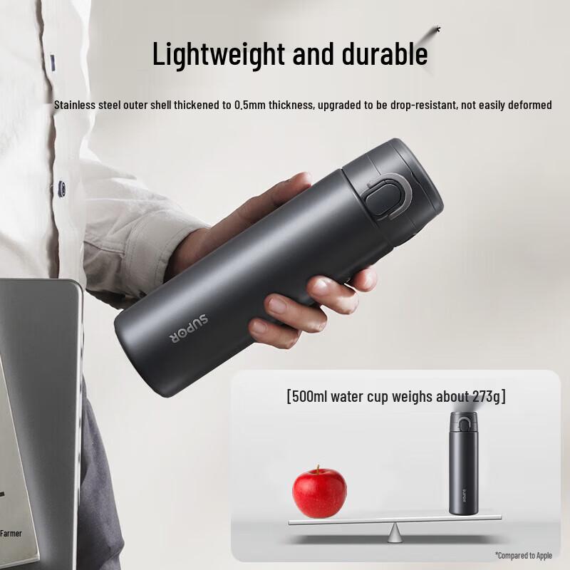 Supor Portable One-Touch Vacuum Flask