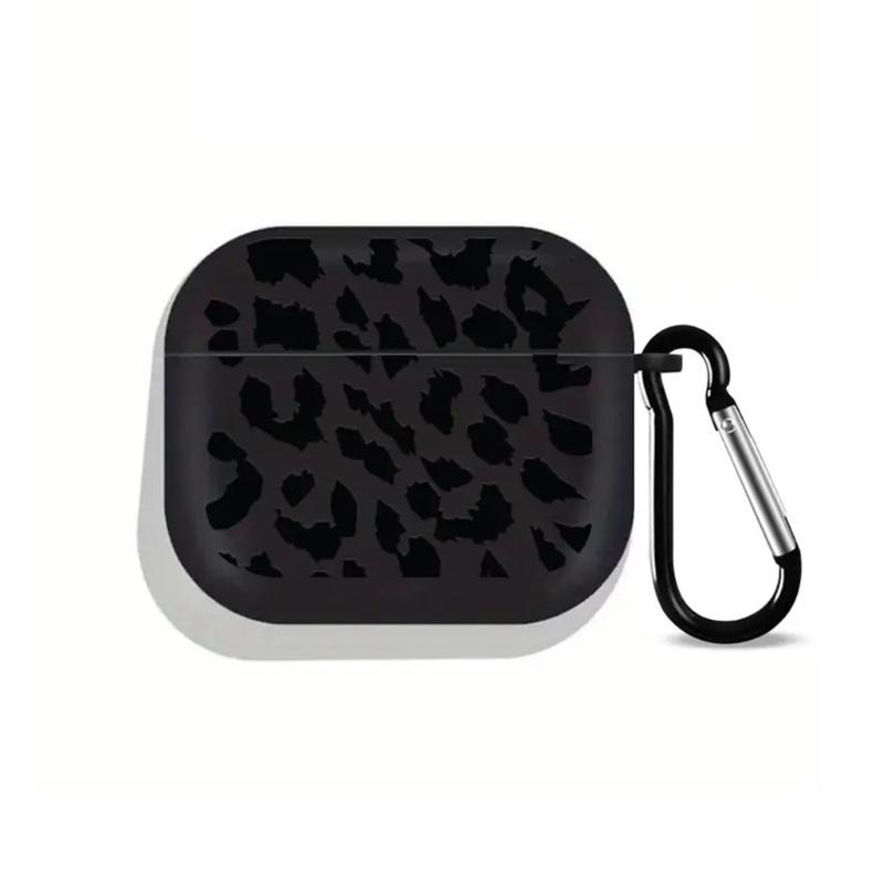 Fashionable TPU Case With NonSlip Textures For 1/2/3/4 Generation Earbuds In Sleekly Leopard Pattern Cover Pouches