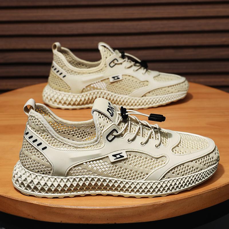 Fashion CYYTL Summer Breathable Mesh Shoes For Men Casual Sneakers Outdoor Tennis Hiking Luxury Running Platform Sports Designer Loafers