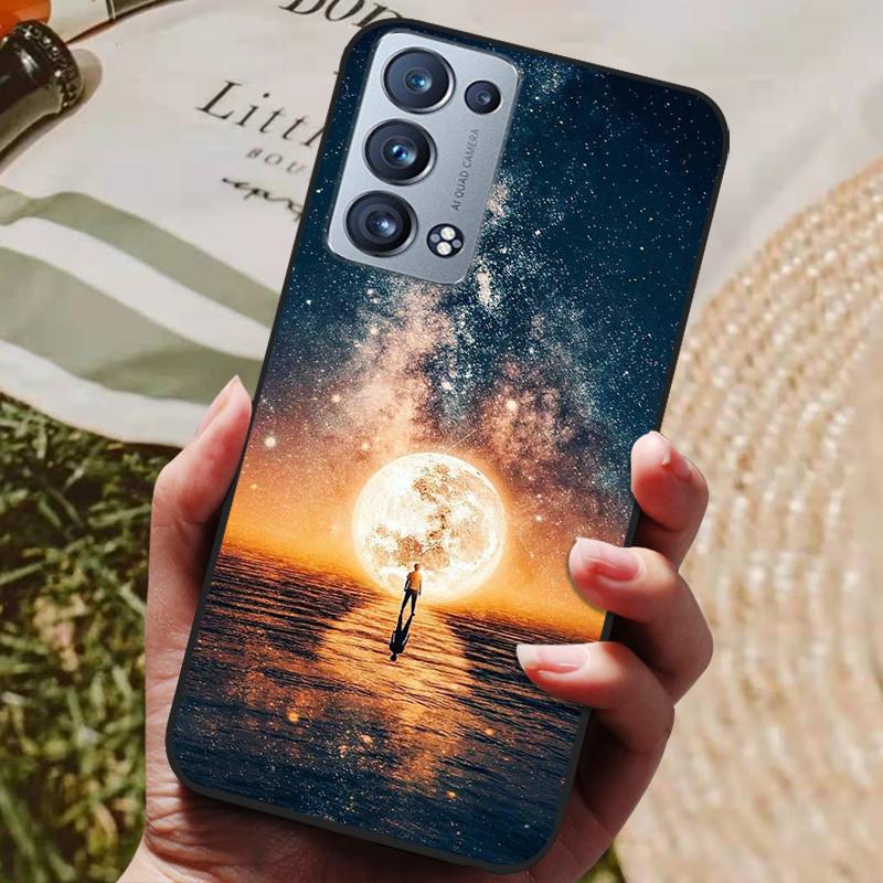 Für Oppo Reno 6 Pro 5G CPH2247 Hülle Silikon Rückseite Handyhülle Für Oppo Reno 6 Pro 5G CPH2249 Hüllen Reno6 Pro Weiche Stoßstange
