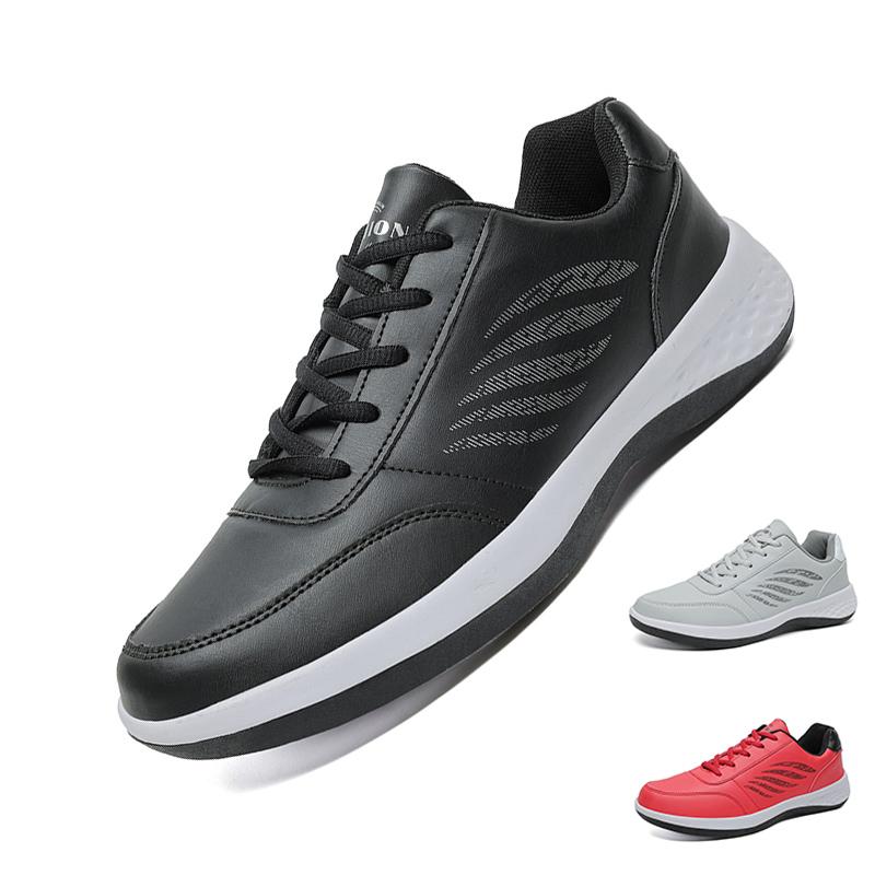 

Кожаная мужская обувь, кроссовки, трендовая повседневная обувь, модная мужская деловая рабочая обувь, дышащие мужские кроссовки для отдыха, прогулочная обувь