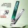 New Ultra Sharp Professional Stainless Steel Manicure Pedicure Set Large Nail Clipper Slant Toenail Scissors Nail Care Tools