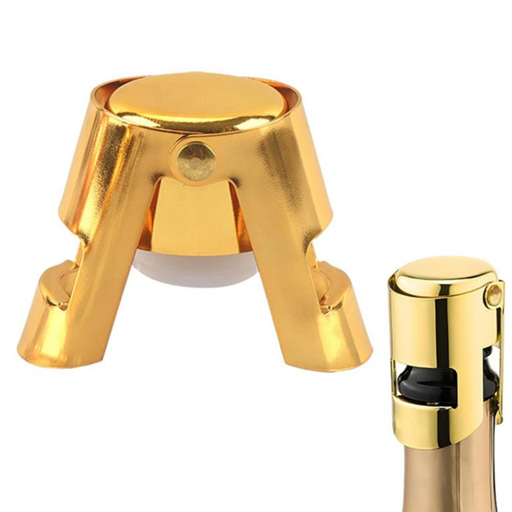Champagne Cork Seal Wine Bottle Stopper German-designed Stainless Steel Champagne Bottle Stoppers for Preserving for Prosecco