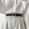 Unique Womens Pu Belt With No Hole Design And Striking Buckle Styles Perfect For Fashion Modern