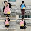 Cute Mushroom House Design Childrens Backpack Breathable Canvas For Kids