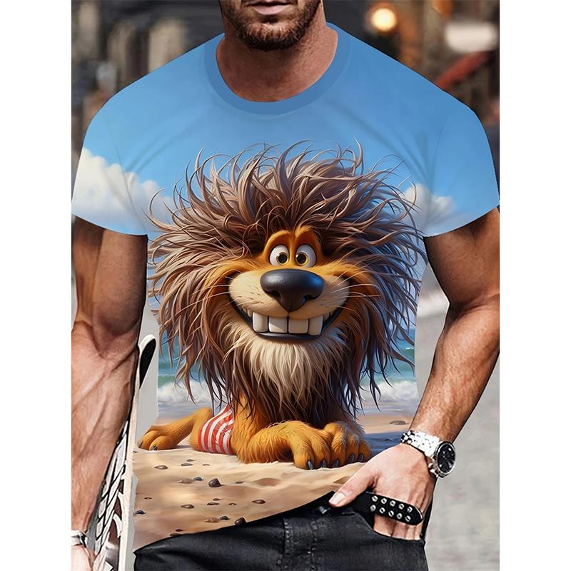 

Футболка с милым мультяшным животным для женщин, 3D-принт, забавная корова, графика, юмор, короткий рукав, летние спортивные повседневные футболки в стиле хип-хоп, топ 6XL