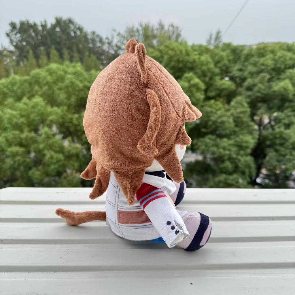 TreasuringU Nové plyšové hračky Uma Musume Roztomilé měkké plyšové panenky Dívka s koňským závodem Hnědé vlasy Malá holčička plyšák Narozeninové dárky