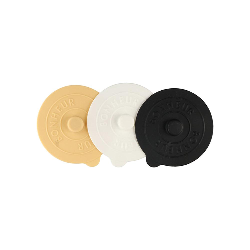 With Convex Handle Cup Lid Round Mug Sealed Cap Useful Silicone Glass Cup Cover Ceramic Cup