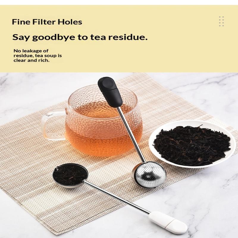 Stainless Steel Mesh Twisting Tea Ball Infuser Fine Mesh Filter Leaf Tea Steeper Strainers Reusable Tea Infuser For Loose Tea