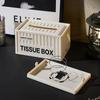 Plastic Tissue Box Holder Paper Storage For Living Room Napkin Holder Container With Lid For Home Office