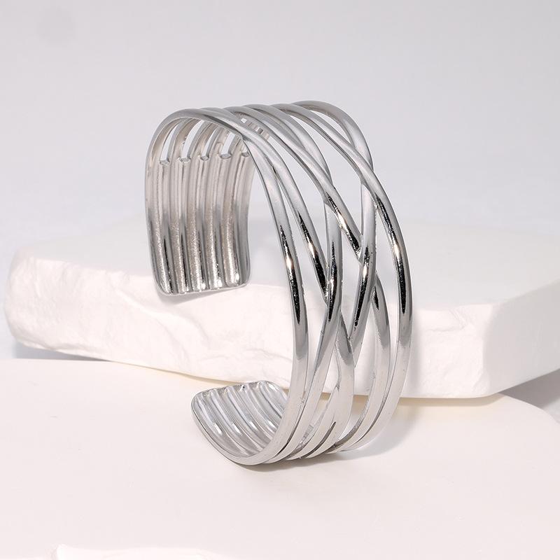 Hypoallergenic Minimalist Europe and The United States Geometric Irregular Simple Cold Wind Personality Fashion Advanced Sense